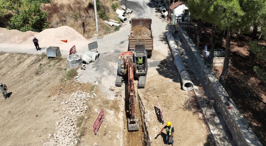 Büyükşehir belediyesinden Gemlik'e altyapısı yatırımı