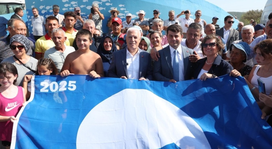 Bursa'nın 4. mavi bayrak gururu