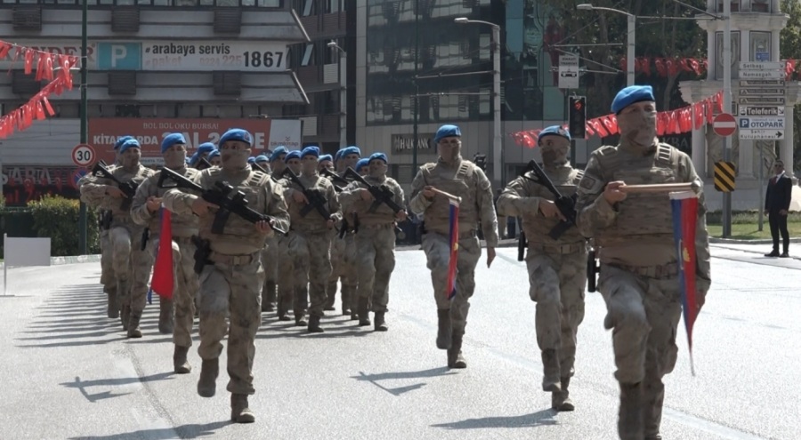 Bursa'da 30 Ağustos Zafer Bayramı, coşkuyla kutlandı