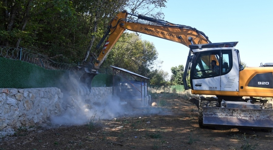 Osmangazi'de kaçak yapılara geçit yok