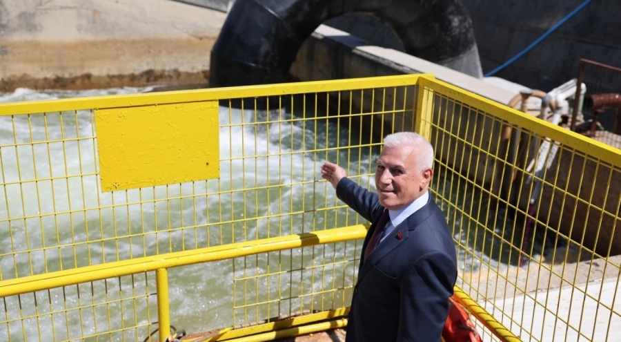 Bursa'ya can suyu olacak vana açıldı!