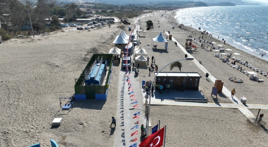 Mavi bayraklı sahile çifte koruma