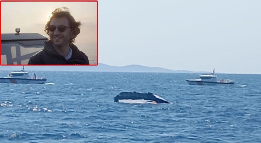 Ellerini ve yüzünü balıklar yemiş...