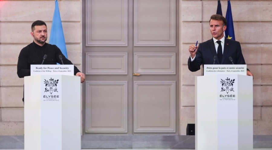 Macron: "Ukrayna'ya asker göndermek için resmen taahhütte bulunan 26 ülke var"