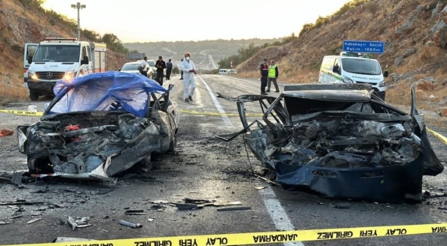 Üniversite kaydı için çıktıkları yolda yanarak can verdiler