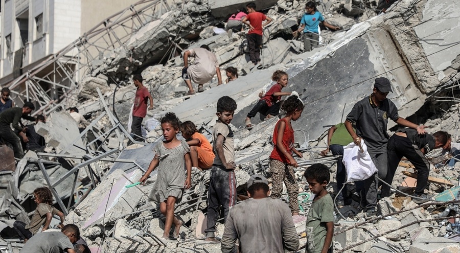 Gazze'de can kaybı 64 bin 605'e yükseldi