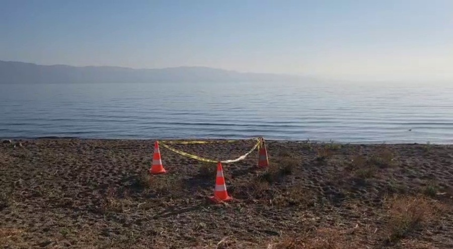 İznik Gölü kıyısında el bombası paniği