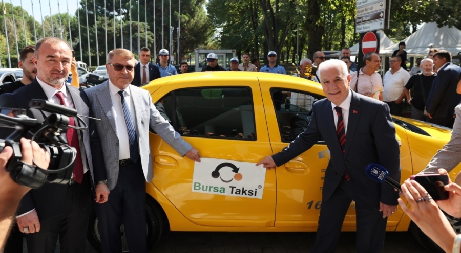 Türkiye'ye öncü 'Bursa Taksi' yollarda