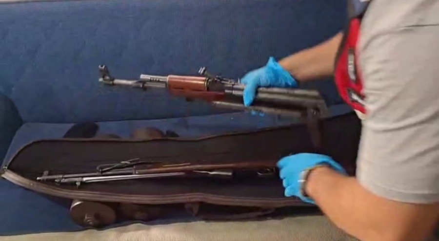 Cephanelik gibi eve operasyon: Şüpheli tutuklandı