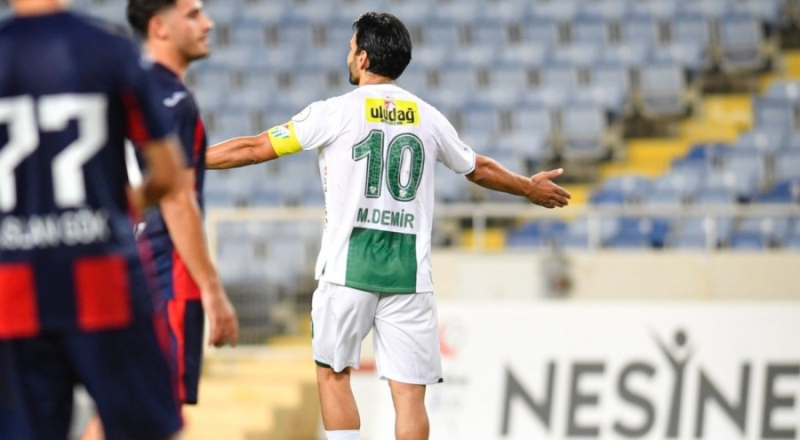 Bursaspor Teknik Direktörü Çağlayan'dan Muhammet Demir açıklaması
