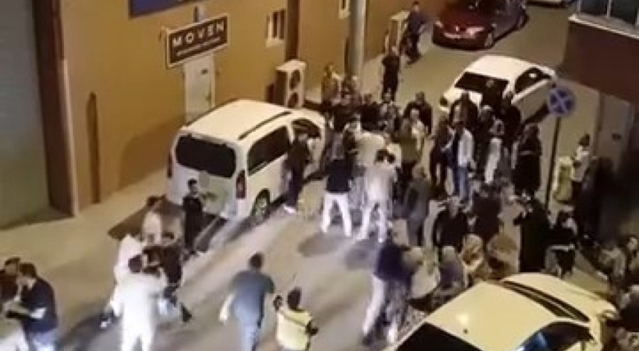 Bursa'da sünnet düğününde kavga çıktı
