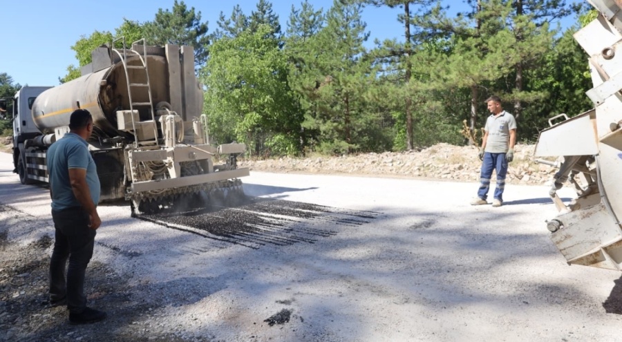 Dağ ilçelerinde ulaşıma konfor geldi