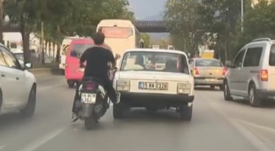 Tek ayağıyla inanılmaz kurtarış