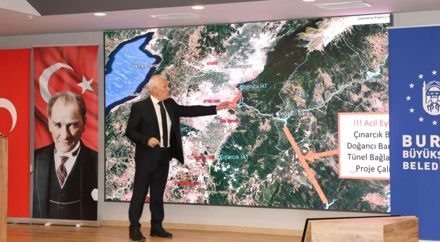 "Bursa'nın susuz kalmaması için çalışıyoruz"