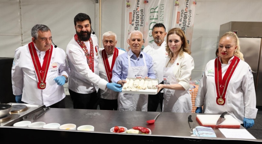 Bursa'nın gastronomi şöleni dolu dolu geçti