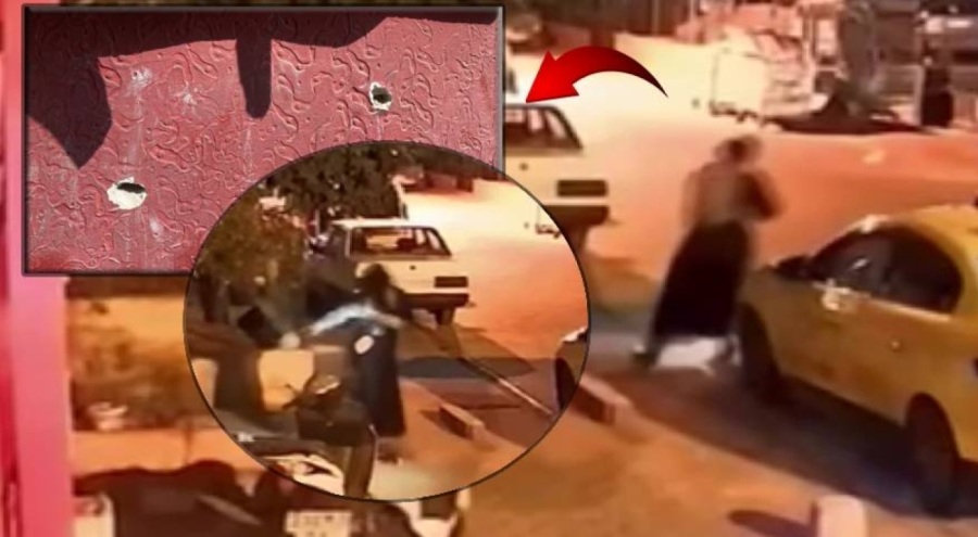 Mersin'de Siyah Giyimli Patenli Şüpheli İş Yerini Kurşunladı: Kameralara Yansıdı