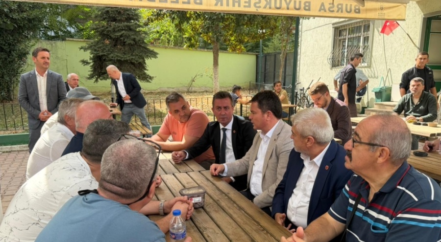 Başkan Erkan Aydın'dan Gülbahçe Mahallesi'ne Ziyaret