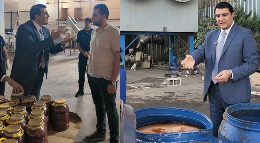 Gaziantep'te gıda fabrikasında skandal: Küflenmiş salça ve bozulmuş ürünler ortaya çıktı