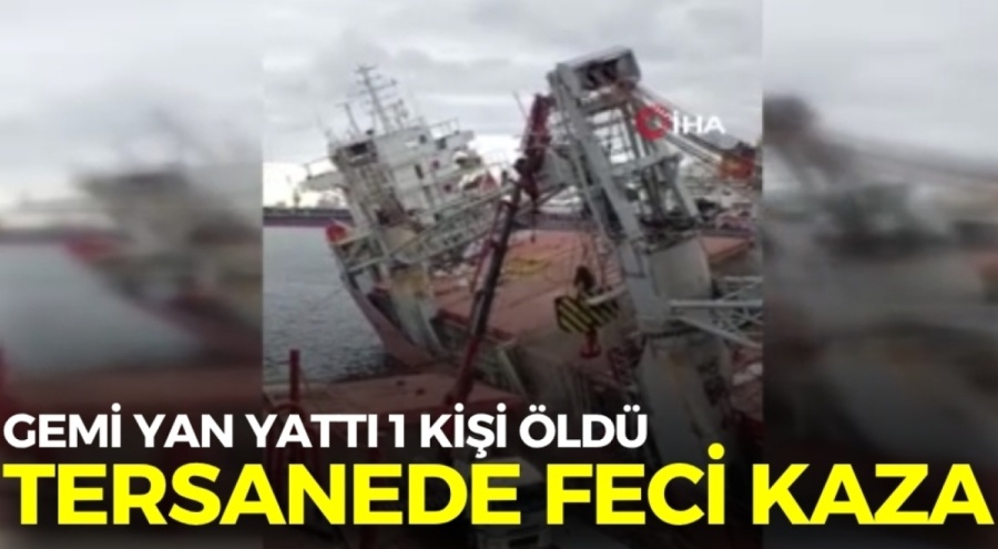 Tersanede feci kaza!