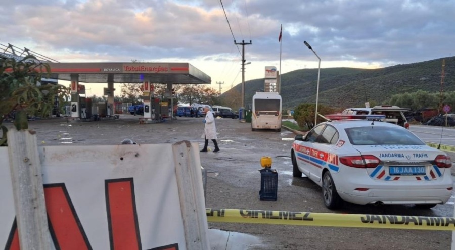 Bursa'da benzinlikte silahlı çatışma