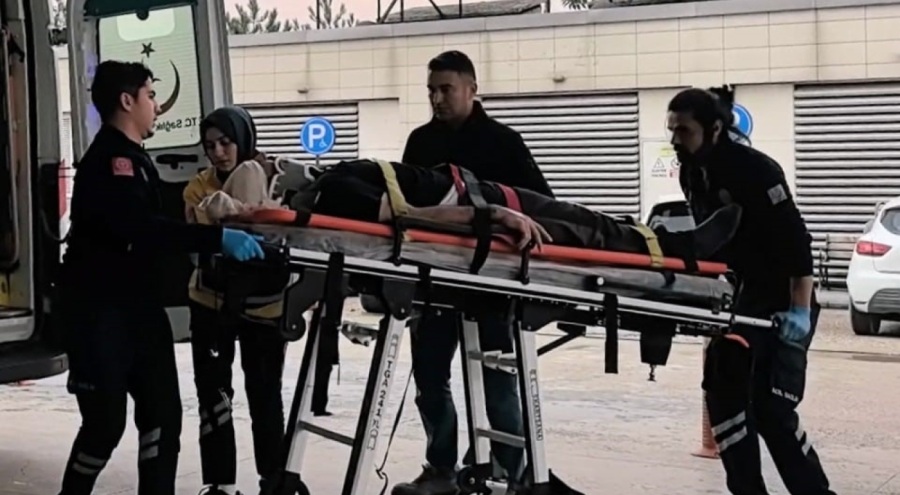 Başına makine çarpan işçi kanlar içinde kaldı..!