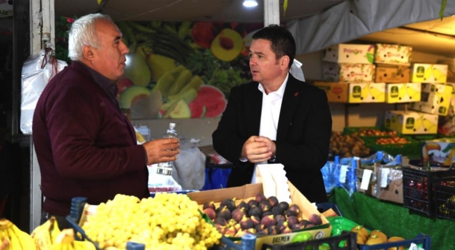 Erkan Aydın'dan 1,5 yılda 35 mahalle buluşması