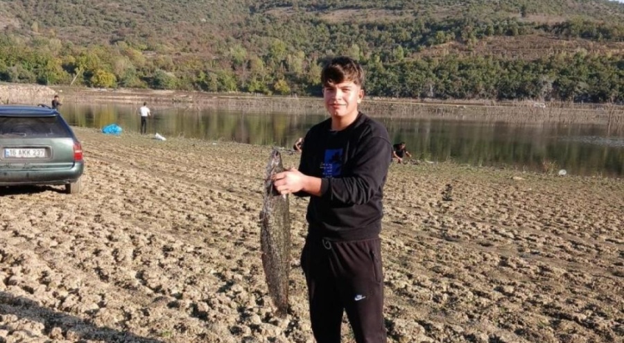Suların çekilmesi balıkçılara yaradı