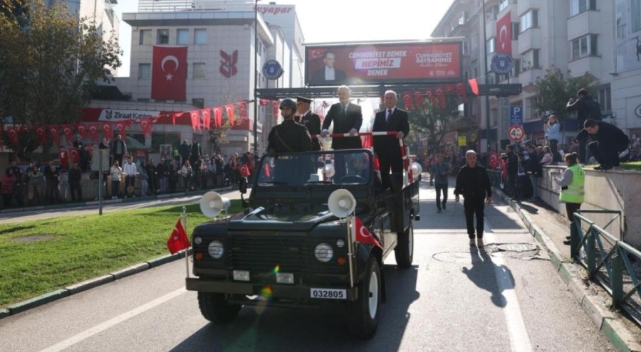 Bursa'da Cumhuriyet Bayramı coşkusu