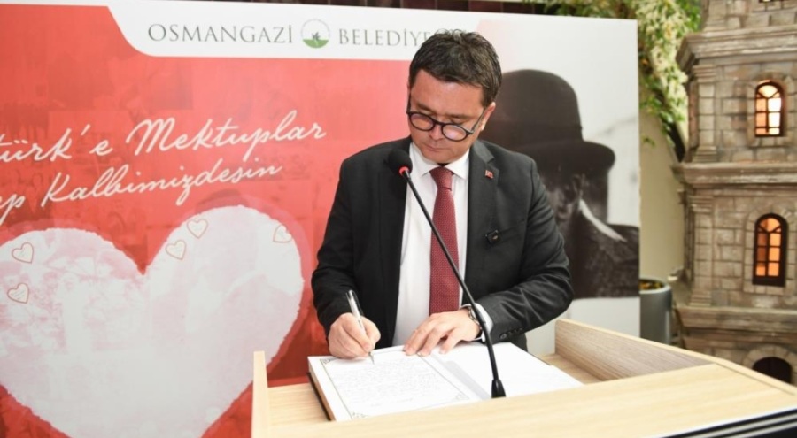 Atatürk'e en güzel mektuplar Osmangazi'den yazıldı