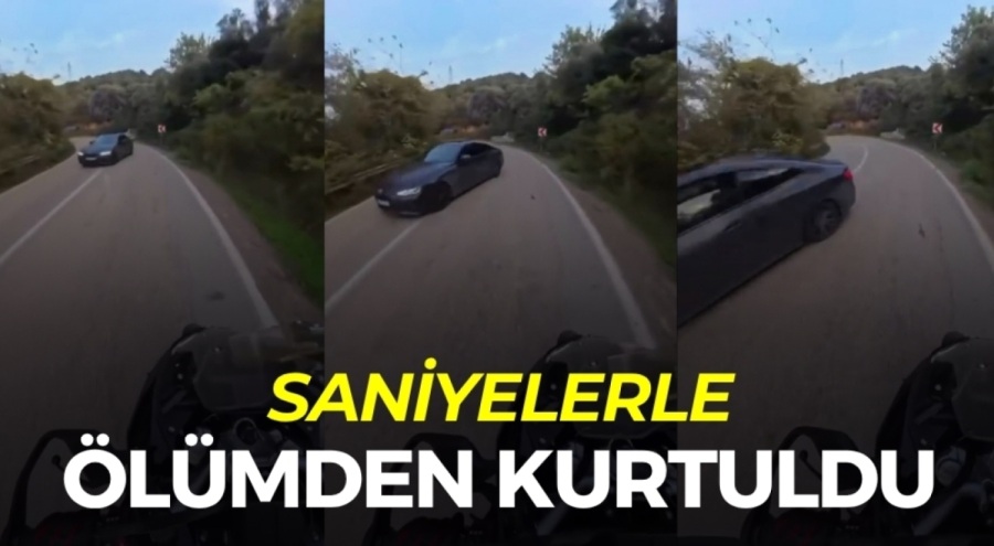 Saniyelerle ölümden kurtuldu!