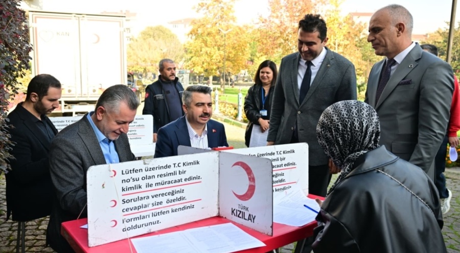 Yıldırım'dan Kızılay'a tam destek