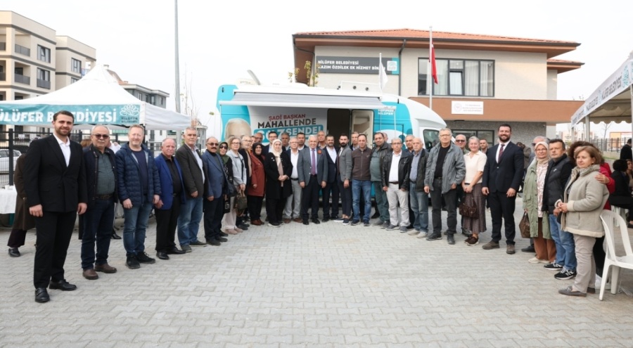 Başkan Şadi Özdemir, vatandaşların sorun ve taleplerini mahallesinde dinledi