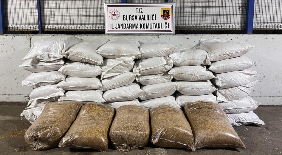 Bursa'da Kaçak Tütün Operasyonu: 434 Bin Makaron Ele Geçirildi