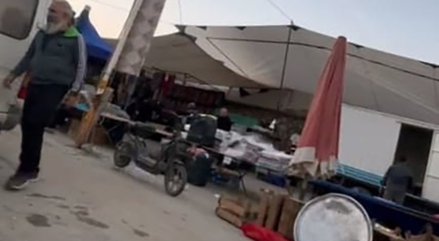 Bursa'da pazarda baharat tezgahında uyuşturucu satarken yakalandı