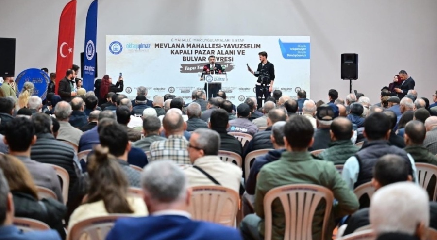 Yıldırım Belediyesi'nden 5 bin 867 tapu