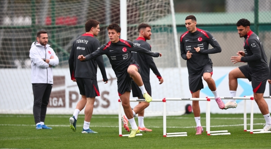 A Milliler Bulgaristan maçı öncesi hazırlıklarını sürdürdü