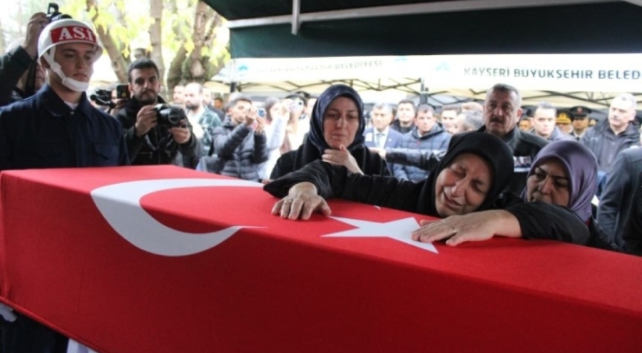 Şehit Binbaşı Nihat İlgen, Kayseri'de Son Yolculuğuna Uğurlandı