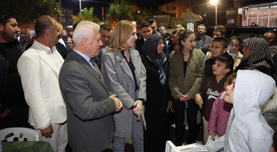 Başkan Bozbey'e Gürsu'da sevgi seli