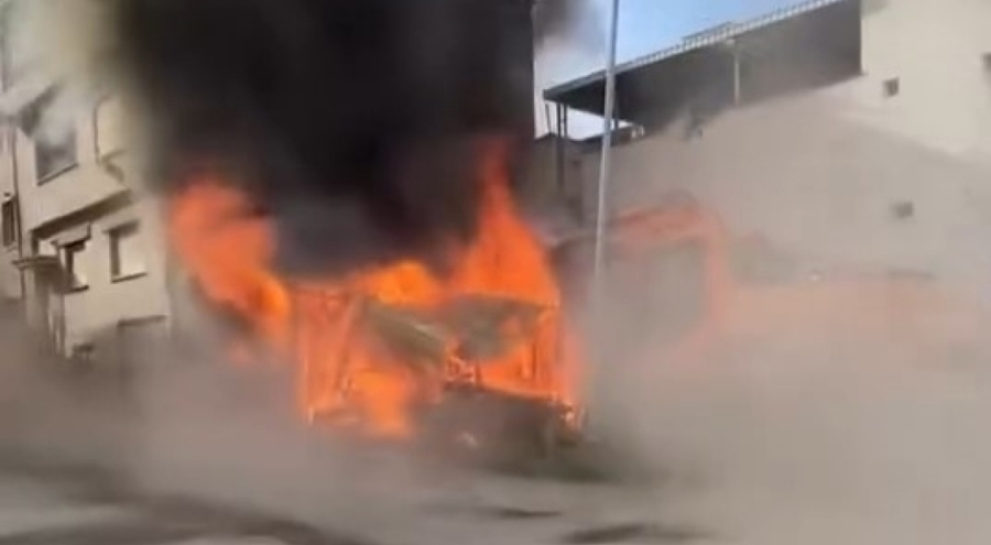 Yıldırım'da Baraka Alev Alev Yandı: Mahalle Bir Anda Ayağa Kalktı