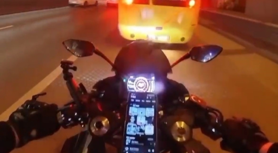 Bursa'da "Allah'ım sana geliyorum" deyip otobüse çarptı