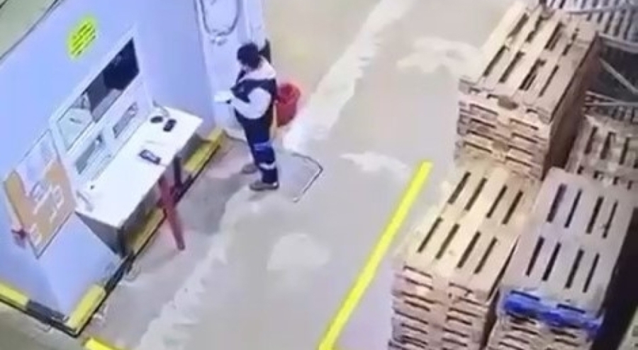 Bursa'da Forklift Dehşeti: Dengesiz Paletler Kadın Çalışanı Tehdit Etti