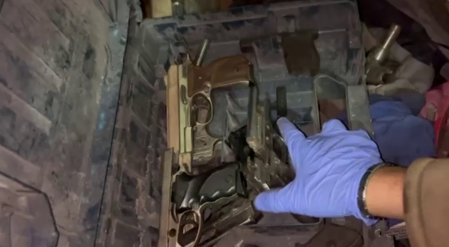 Bursa'da Kaçak Silah Atölyesine Baskın: Cephanelik Gibi Depo Çıktı