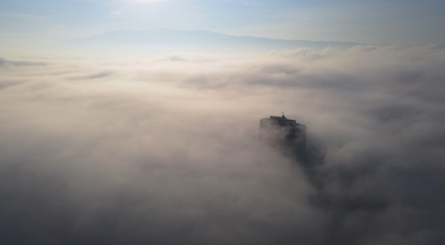 Bursa'da yoğun sis şehri kapladı