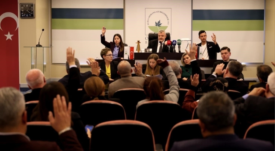 Osmangazi'de yılın son meclis toplantısı gerçekleştirildi