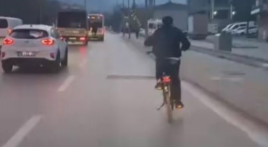 Nilüfer'de Peş Peşe Tehlikeli Yolculuk