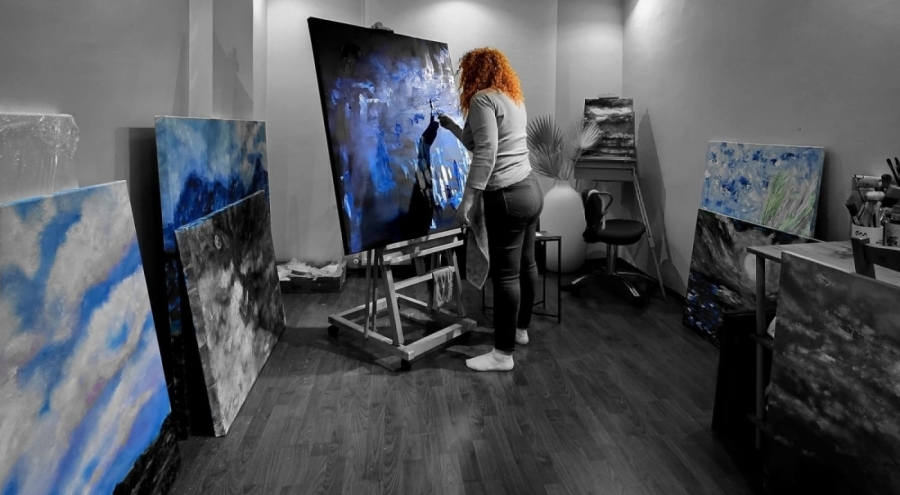 Sanatla öğrencilere burs desteği