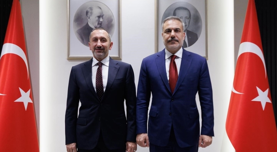 Bakan Fidan, Siber Güvenlik Başkan'ı Önal'ı kabul etti