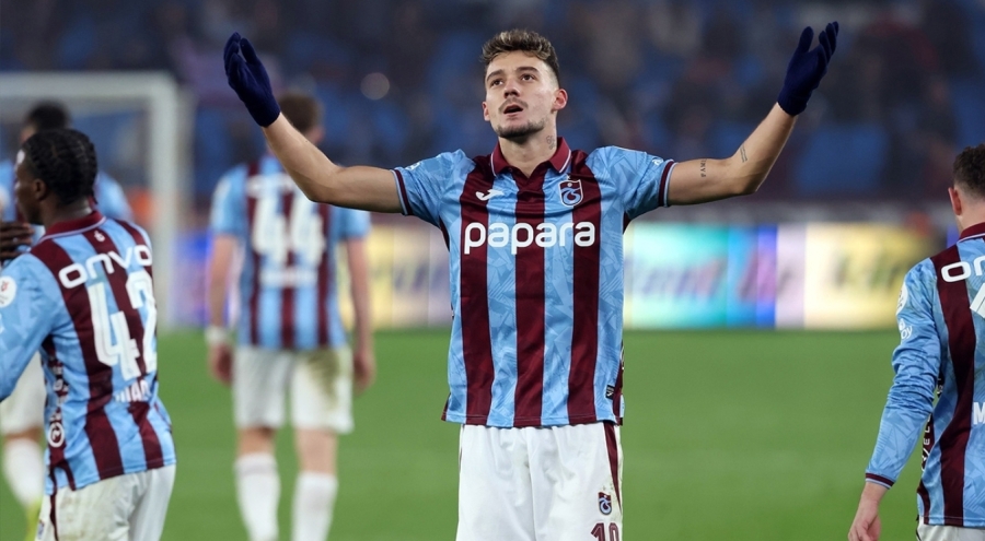 Trabzonspor'un gol makinesi Ernest Muçi, Beşiktaş derbisine damga vurmak istiyor