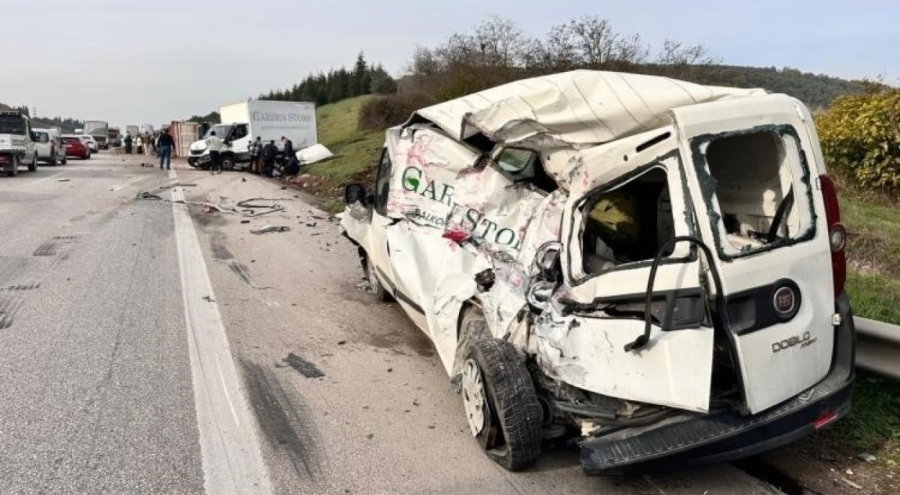 Bursa'da kazada hayatını kaybeden mobilyacı Çetin Serbest son yolculuğuna uğurlandı