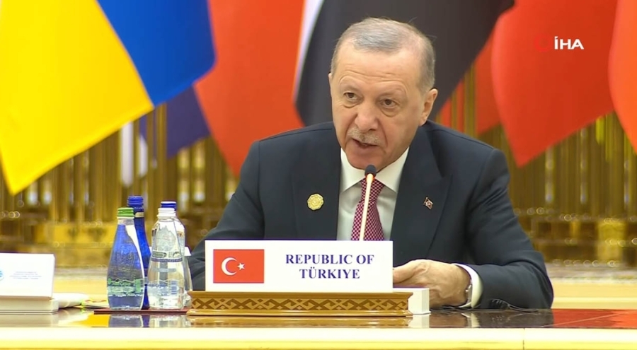 Cumhurbaşkanı Erdoğan: "Uluslararası toplumun, Filistin'e borcunu ödeme zamanı gelmiştir''
